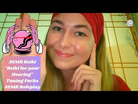 ASMR by P.A.R. ~ ASMR Reiki | "Reiki for your Hearing" | Tuning Forks | ASMR Roleplay | Hearing Exam