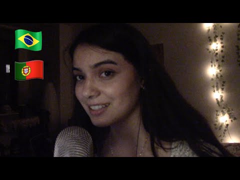 ASMR Cantando em Português 🇧🇷 🇵🇹