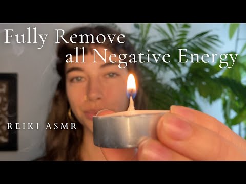 Reiki ASMR ~ Plucking , Pulling & Sweeping Away Fear | Full Negativity Removal | Deep Energy Cleanse
