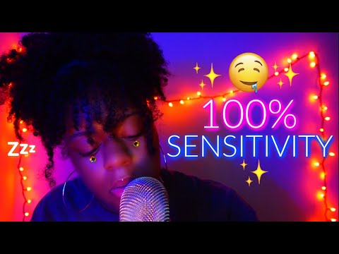 ASMR✨ECHOED MOUTH SOUNDS AT 100% SENSITIVITY..🤤💤✨ (YOUR BRAIN WILL MELTTTT..seriously ✨)