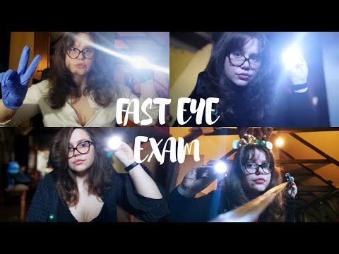 ASMR | Fast Eye Exam Compilation (30+ minutes) *CHAOTIC* *FAST AND AGGRESSIVE* 👁️💤