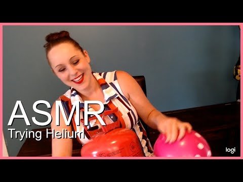 ASMR filing up Balloons and Trying Helium