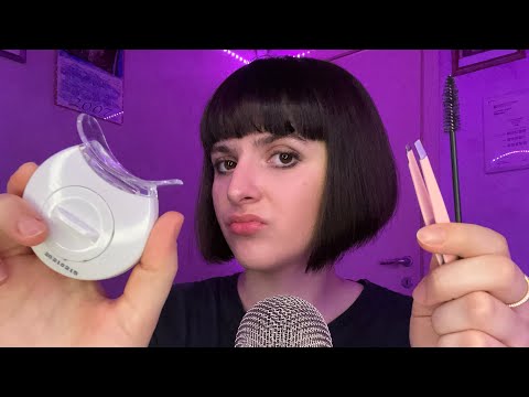 ASMR Rude Esthetician Gives You a Makeover😵‍💫🛍️🧖‍♀️ (personal attention + gum chewing, roleplay)