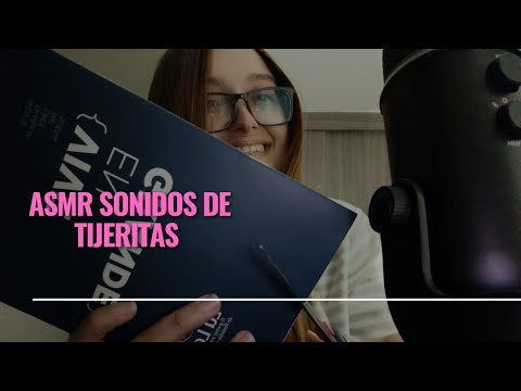 ASMR | SONIDOS DE TIJERAS Y COLOREANDO