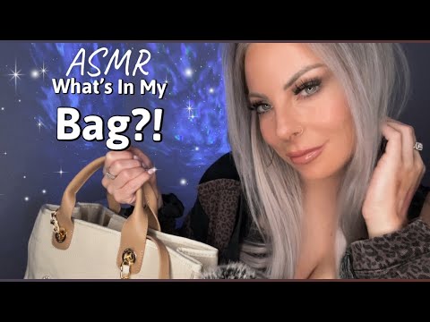 ASMR • What’s In My Bag • Clicky Gentle Whispering
