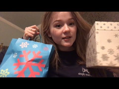 ASMR Opening Gifts From Friends / Tapping / Match sounds / Whispering