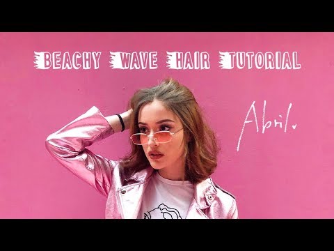 HOW TO: BEACHY WAVES WITH FLAT IRON!