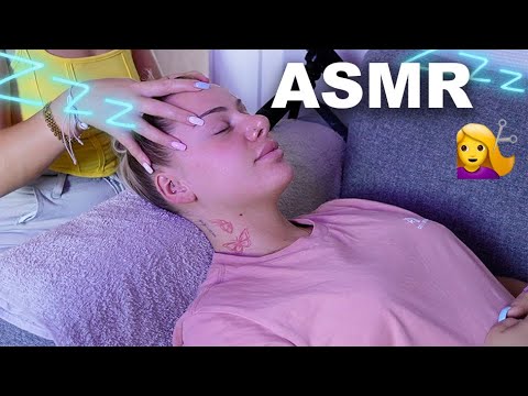 ASMR | Je te masse et lave les cheveux 🧖🏻‍♀️🥚🍳