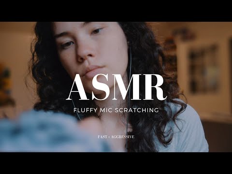 ASMR MIC SCRATCHING | SCISSORS | MOUTH SOUNDS | FAST AND AGGRESSIVE