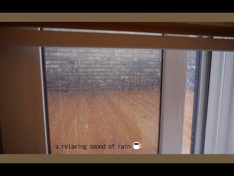 ASMR 비 내리는 날 빗소리 들으면서 자기 a relaxing sound of rain ☔️