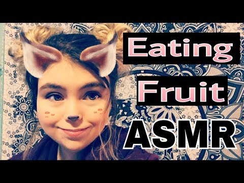 ASMR - Eating Fruit and Oreos // Mukbang