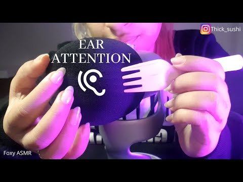 ASMR Deep Ear Attention From Ear To Ear | Mic Scratching | No Talking