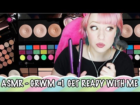 ❤ASMR ITA❤ GRWM #1 - Get Ready With Me - Ci prepariamo insieme (Whisper, Tapping, Brushing, Make up)