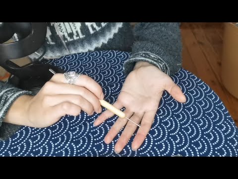 Asmr - Hand Tracing with Tools