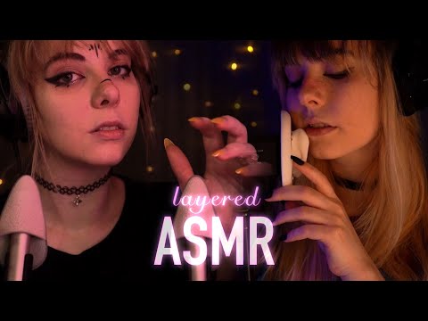 layered ASMR | sensitive Ear Attention, Whispering, Mic Blowing, Deep Scratching