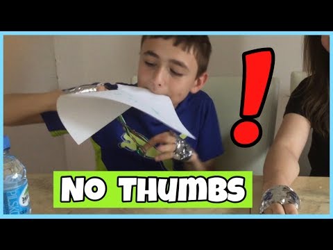 No Thumbs Challenge Ft. My brother