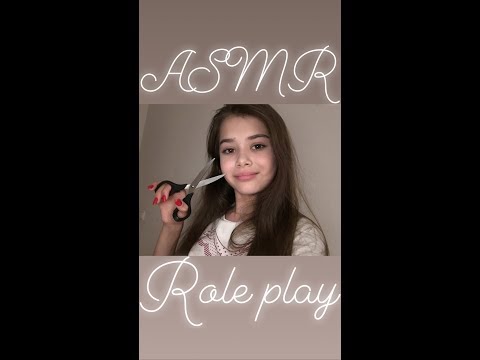 АСМР/ASMR:Парикмахер/Hairdresser(ролевая игра/role play)