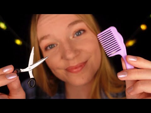 ASMR Miniature Haircut RP (Whispered, Layered Sounds)