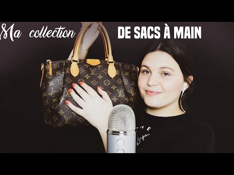 ASMR FRANÇAIS ☽ Ma collection de sacs à main 👜 (plein de petits sons plutôt cool)