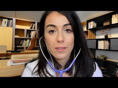 ASMR ITA /👩‍🔬 La Dottoressa Giulia cura la Tua Bronchite Acuta💊 -Medical Roleplay-