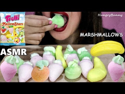 Marshmallow Eating Sounds | ASMR | Hungry Bunny