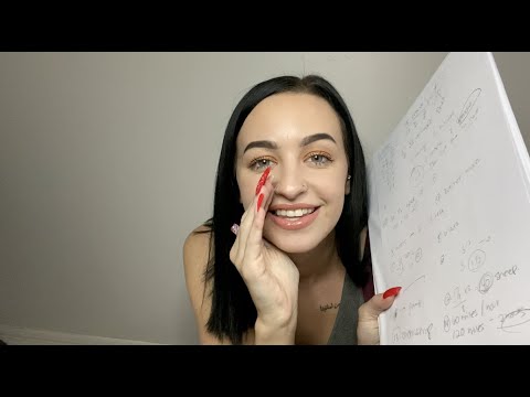 [ASMR] Helping You Cheat On A Test