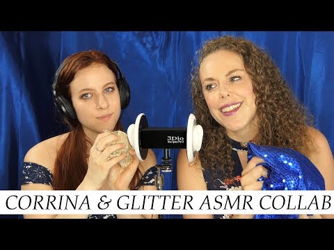So Fun! ASMR Collab! Corrina Rachel & Glitter ASMR! Ear to Ear 3Dio