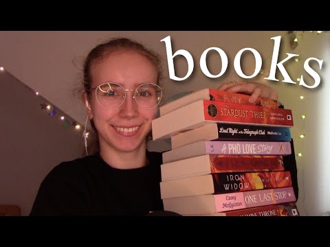 [ASMR] My top 10 favorite books I read in 2022 📚🧡 (whispered ramble)