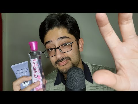 ASMR - Moisturizing your Skin in WINTER ❄️🥶 Hand Movements, Mouth Sounds (Hinglish)