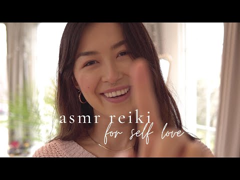 ASMR Reiki for Self Love & Heart Center Awareness (Hand Movements, Crystal Healing, Meditation)