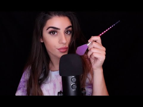 ASMR | Intense Ear Attention (Mouth Sounds,Mic Scratching/Brushing, Tk Tk, Clicking) (No Talking)