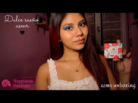 ASMR Happiness Boutique - Unboxing / mostrando y probando collares / try on