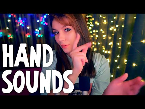 ASMR Different Types of HAND SOUNDS 💎 almost no talking