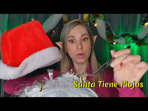 ASMR | Eres Santa y te Saco lo Piojos 🐜 | SusurrosdelSurr | Roleplay para dormir | Español