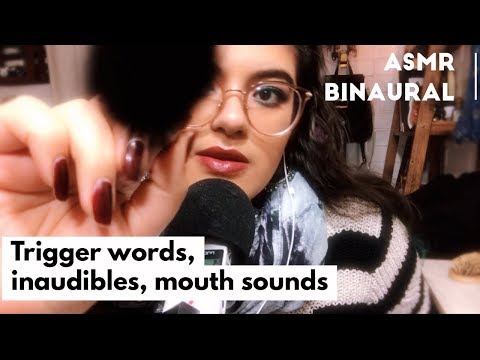 ASMR CHILE ♡ EL VIDEO MÁS COSQUILLOSO 😴 (Trigger words, inaudible, mouth sounds) BINAURAL 🎧