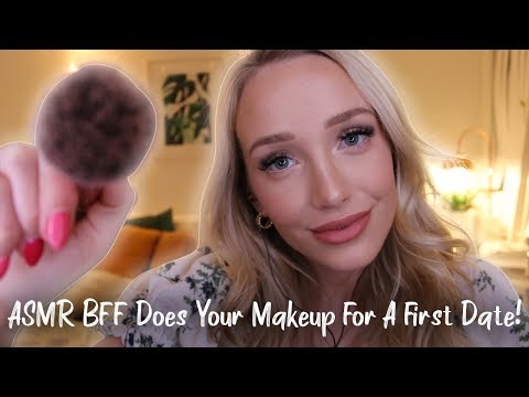 ASMR Best Friend Does Your Makeup & Outfit! (soft speaking, whispers, personal attention...)