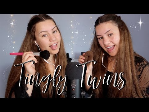 [ASMR] TINGLY TWINS helfen DIR beim EINSCHLAFEN💞 | Mouth Sounds, Tapping.. ASMR Marlife