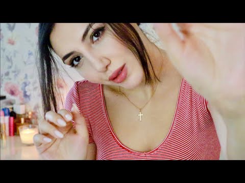 ASMR Let Me Give You Some Personal Attention 💗Face Massage /Pluck Your Negative Energy [Whispered]