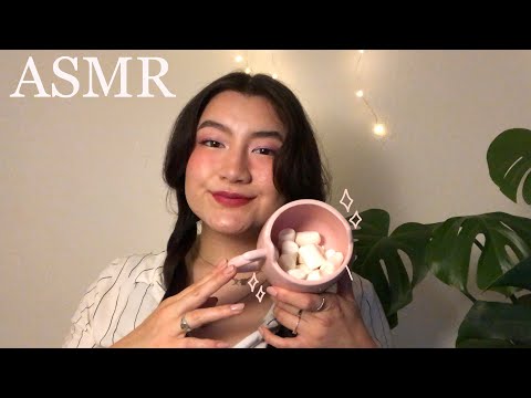 ASMR eating marshmallows