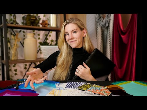 Interior Design Fabric and Color Consultation ASMR Roleplay 🏡 Soft Spoken For Sleep