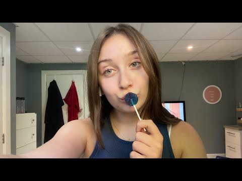 ASMR My Messages To The World | Whisper + Eating a Sucker