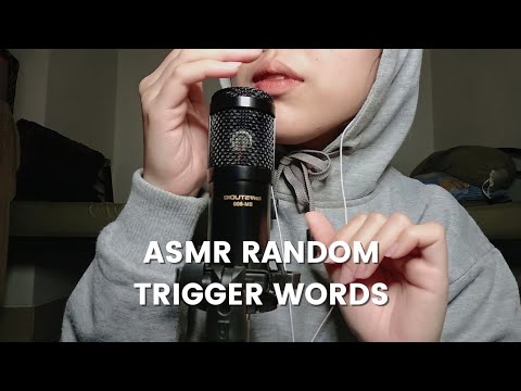 ASMR fast & random trigger words😴 (with some hand movements) | ASMR INDONESIA