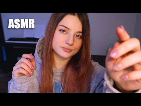 ASMR | Acrylic Nails Tapping & Hand Movements 💅