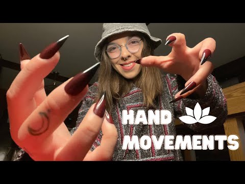 Positive Affirmations ASMR: Hand Movements with Long Nails for Extra Tingles😍💅🏼