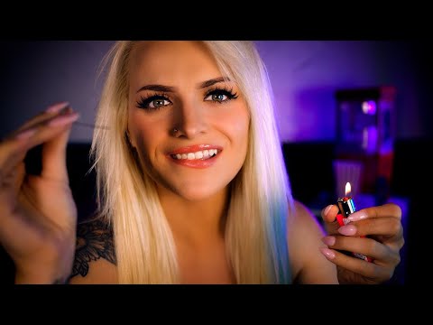 Your Best Friend Has A CRUSH on YOU 💋 - Piercing Your Ears During Netflix & Chill 🍿| ASMR