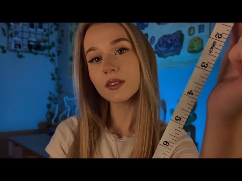 ASMR Measuring You For Sleep (Inaudible Whispering, Personal Attention)