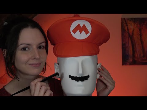 ASMR Getting Super Mario date ready - ear cleaning