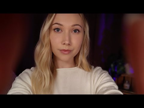 ASMR Facial Reflexology Session | Face Mapping, Gentle Touches & Pressure Points