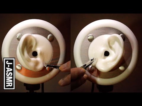 [音フェチ]3Dio 耳パックと耳かき - Ear Peel Off Mask & Ear Cleaning[ASMR]
