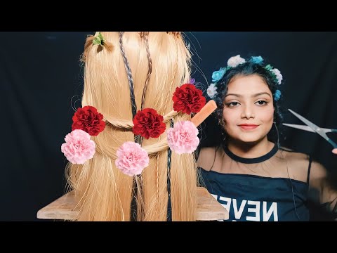 ASMR Hair salon Roleplay ✂Cutting and Styling your hair